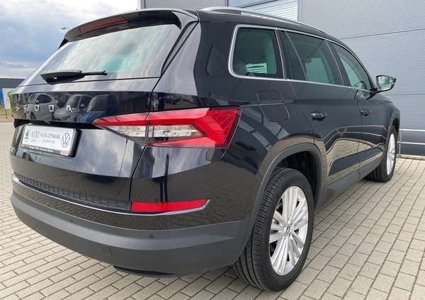 Skoda Kodiaq cena 121443 przebieg: 39424, rok produkcji 2020 z Bukowno małe 22